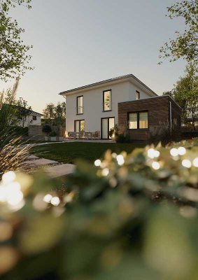 Ein Haus mit Seele – Ihr Rückzugsort, geplant und gebaut, wie es Ihnen gefällt. Bauplatz real.