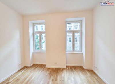 Neu sanierte Altbau-Eigentumswohnung - 35,14 m² Wohnfläche, 1 Zimmer- Garconniere PROVISIONSFREI