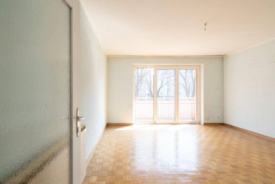 Sanierungsbedürftige 3-Zimmer-Wohnung mit Balkon in Linz zu kaufen! Nähe Herz-Jesu-Kirche