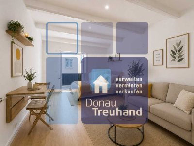 Zentral wohnen, Ruhe genießen – Apartment mit Balkon zum Innenhof in der Fußgängerzone