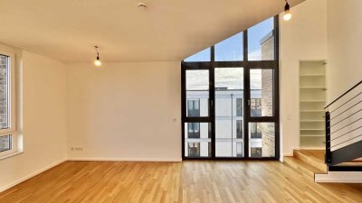 Penthouse über den Dächern von Bilk: Stylische Wohnung mit Rooftop Terrasse
