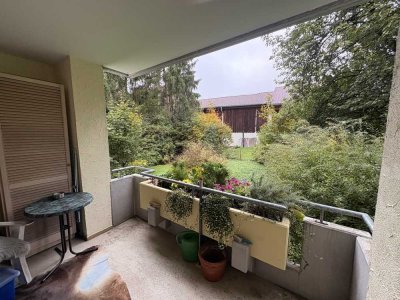 Vermietete 2,5 Zi. EG-Whg mit Balkon und Einzelgarage in Göppingen/Bartenbach