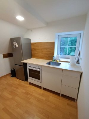 **Renovierte 2-Zimmer-DG-Wohnung**