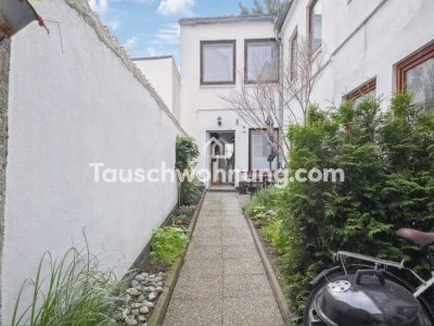 Tauschwohnung: Tausch meine 2-Zimmer-Maisonette mit Garten gegen 3-Zimmer-W