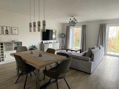 Moderne Wohnung in Marbach mit herrlichem Blick und Terrasse