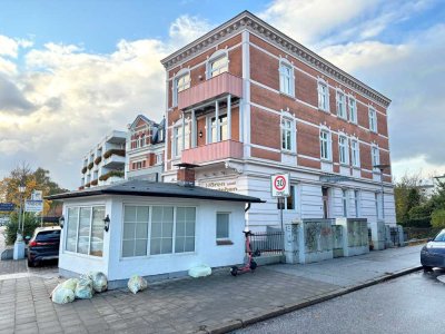 Lübeck-St. Gertrud: wunderschöne 3-4-Zimmer-Altbauwohnung mit 2 Balkonen