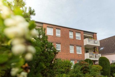 Frisch sanierte 2-Zimmer-Wohnung mit Balkon in Bremerhaven-Lehe