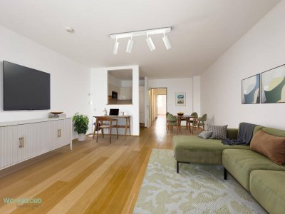 INNEN DOLCE - AUSSEN VITA - 60 M² MIT LOGGIA. AUCH FÜR ANLEGER
