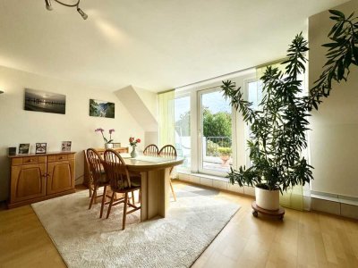 Charmante Maisonettewohnung mit Balkon und Garage