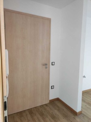 Erstbezug mit Balkon: Geschmackvolle 1-Raum-Penthouse-Wohnung mit geh. Innenausstattung und Gigabit