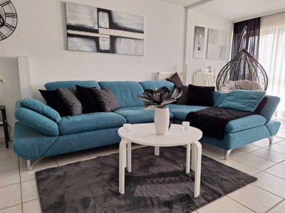 MÖBLIERT -STILLVOLL WOHNEN- 3-Zimmer mit Stellplatz und Balkon, begehrte Lage Stutensee Blankenloch