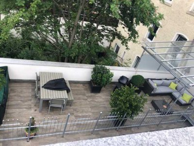 Luxus-Wohnung  in MAK, 4 Zimmer, offener Wohn-Eßbereich, Terrasse & Garten
