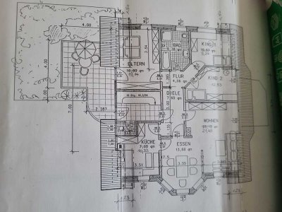 Helle 4-Zimmer Dachgeschosswohnung in Lichtenau
