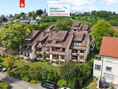 Freundliche 2-Zimmerwohnung in Strandbadnähe 
mit Stellplatz und zwei Hobbyräumen