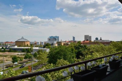 NEU! 2,5 Raummaisonette 80m² mit Panoramablick im Herzen von Leipzig!!