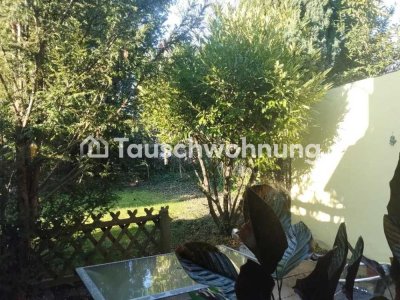 Tauschwohnung: Schöne Doppelhaushälfte auf 2 Etagen mit Terrasse und Garten
