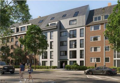 Neubauwohnung in Toplage Wandsbek -Erstbezug mit Fahrstuhl & Balkon