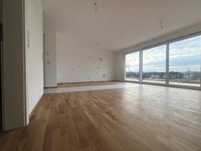 Neubau Mietwohnung &amp; sofort beziehbar: Hochwertige 3-Zimmer-Gartenwohnung mit großer Terrasse!