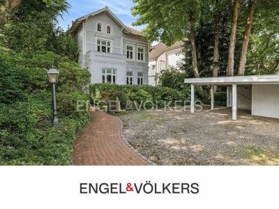 Repräsentativ Wohnen & Arbeiten: Charismatische Jugendstil-Villa in bester Lage