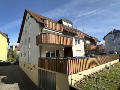 Gemütliche 3-Zimmer Etagenwohnung mit sonnigem Balkon und Tiefgaragen-Stellplatz