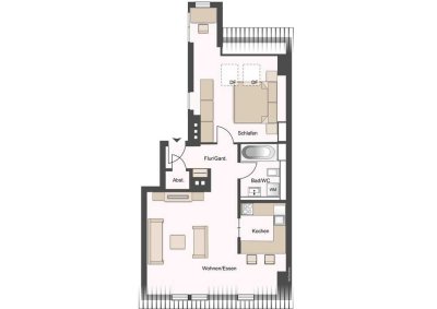 Gemütliche Dachgeschosswohnung inmitten der Dresdner Altstadt
