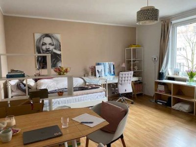 Ruhige 1-Zimmer-Wohnung in Bestlage Schwabing nahe zur Uni
