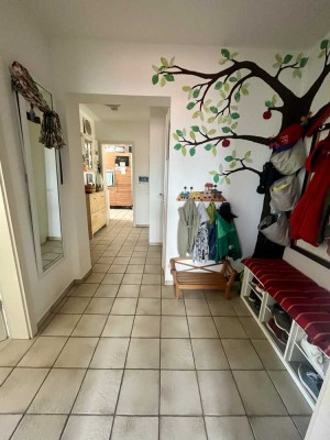 Wohnen üben den Dächern von Ketsch 4 ZKBB Maisonette