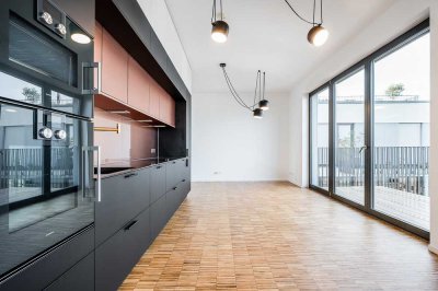 Spektakuläres Penthouse mit Rooftop-Terrasse und zwei Balkonen - Ihr Rückzugsort über der Stadt
