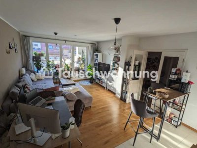 Tauschwohnung: Helle, toll geschnittenen, süße Wohnung in kleiner Oase