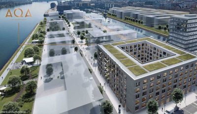 Neubau *AQA* / Kleine 2-Zimmer EG-Wohnung mit Loggia und Terrasse