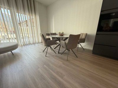 ZENTRAL WOHNEN AUF ZEIT ! Erstbezug-Neubau-3-Zimmer-Terrassenwohnung, luxuriös möbliert