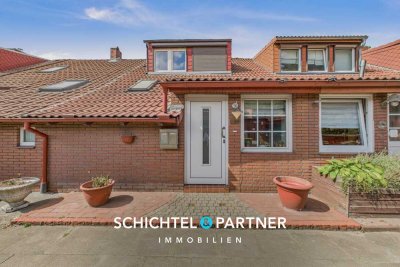 Oslebshausen | Renovierungsbedürftiges Reihenhaus mit Garten- und Hoffläche