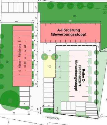 Letzte Chance - Geförderte Reihenhäuser zur Miete in Weeze-Wemb - Anmietung nur mit WBS