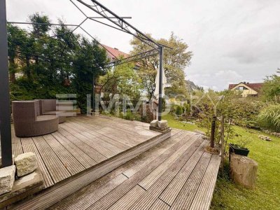 „Gepflegte 172 m² Wohnung mit Garten, Terrasse und Balkon“
