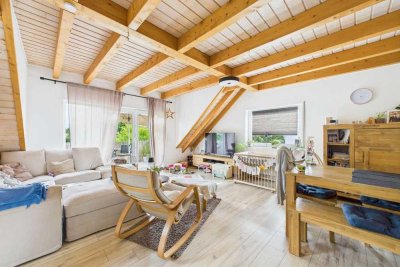 Modernes Wohnen mit Charme – Helle Maisonettewohnung in familienfreundlicher Lage von Lorsch