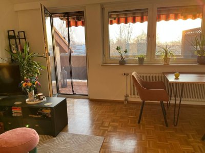 Teilmöblierte 2-Zimmer-Wohnung mit Balkon in Salzburg