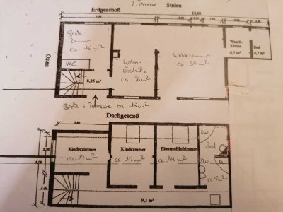 Schöne 5-Zimmer Wohnung mit Garten in ruhiger Lage