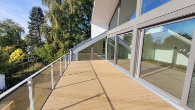 Haus im Haus – Exklusive Maisonettewohnung mit 233 m², Dachterrasse und Blick auf den Drachenfels