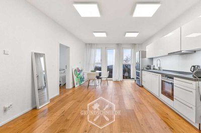 Moderne Terrassenwohnung- mit Blick ins Grüne