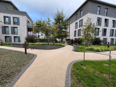 Wohnung zum Glücklichsein: Neubau 3-Zimmer-Erdgeschosswohnung mit großer Terrasse