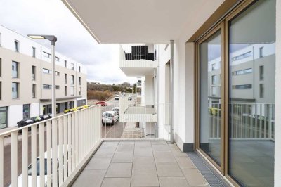 Erstbezug: Charmante 3-Zi-Wohnung auf 83m² mit Einbauküche und Balkon