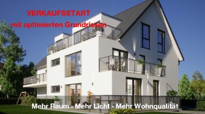 VERKAUFSSTART – mit optimierten Grundrissen -3-Zi-Wohnung mit Terrasse & Garten in Eckental -NEUBAU
