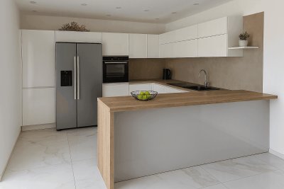 Schöne gepflegte 109 qm Erdgeschosswohnung mit Garten