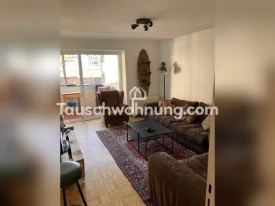 Tauschwohnung: Helle 4-Zimmer-Wohnung mit Balkon im Mauritiusviertel