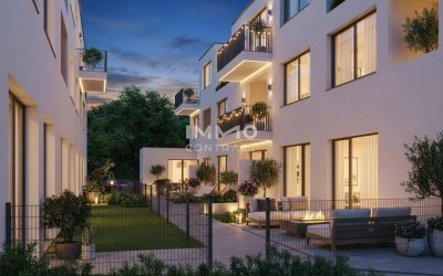 Perfekt aufgeteilte 3-Zimmer-Gartenwohnung in Hofruhelage – provisionsfreier Erstbezug