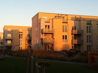 Gemütliche 2 -Zimmer-Wohnung mit großer Terrasse und Mietergarten