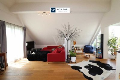 Top-Modern und günstig im Unterhalt!! Exklusive 3 ZKB DG-Wohnung mit Balkon in zentrumsnaher Lage