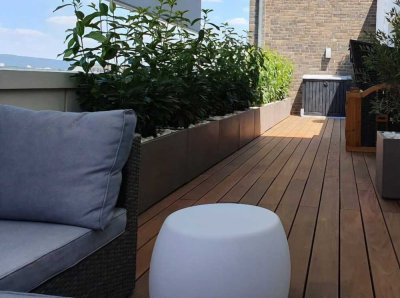 Provisionsfrei - 140 m² Penthouse, 4 Zimmer, 2 Dachterrassen, 2 Bäder