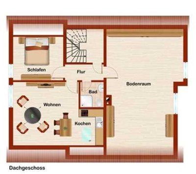 schmucke Wohnung