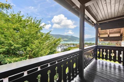 LANDHAUSVILLAMIT SEEBLICK!Wohnen mit Aussicht am Höribachhof